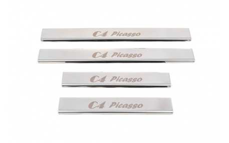 Накладки на пороги Citroen C4