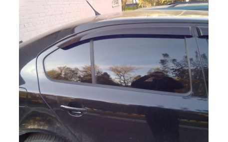 Дефлекторы окон Skoda Octavia A5 Liftback