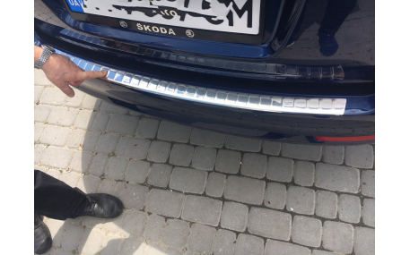 Накладка на задний бампер Mercedes E-class W212