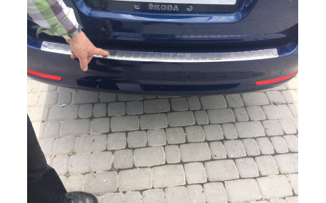 Накладка на задний бампер Mercedes E-class W212