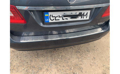Накладка на задний бампер Mercedes E-class W212