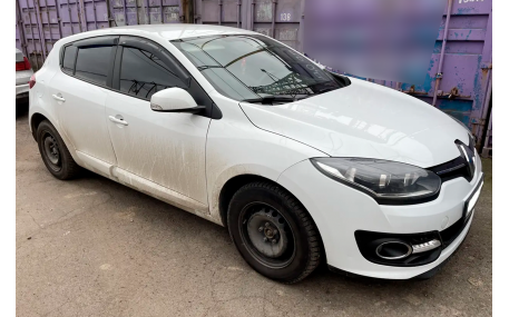 Дефлекторы окон Renault Megane
