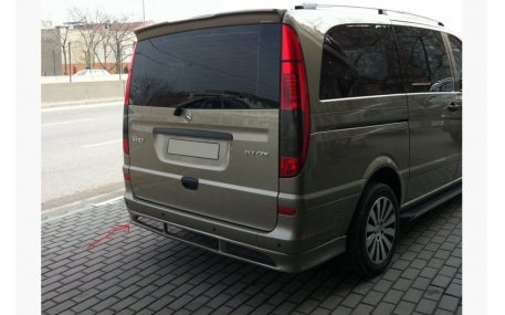 Накладка задняя Mercedes Vito W639
