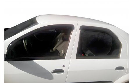 Дефлекторы окон Renault Logan 2004-2013