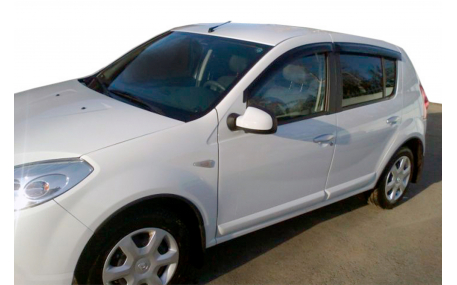 Дефлекторы окон Renault Sandero