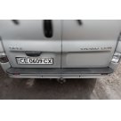 Накладка на задний бампер Opel Vivaro