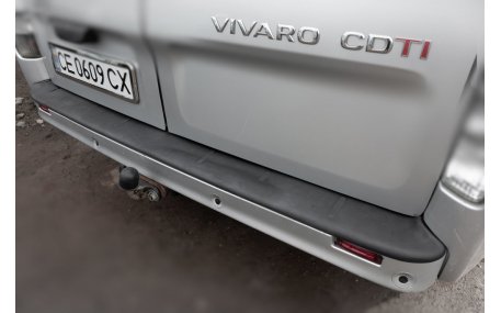 Накладка на задний бампер Renault Trafic