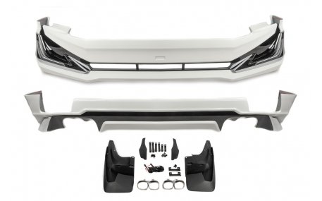 Накладки на бампера Toyota Land Cruiser Prado 150