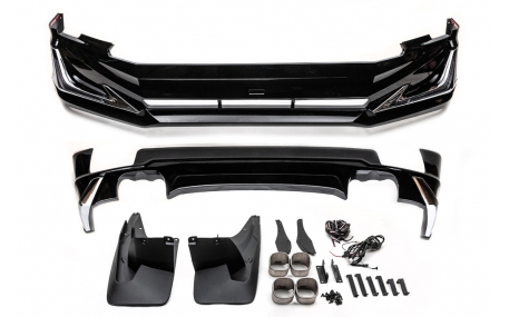 Накладки на бампера Toyota Land Cruiser Prado 150