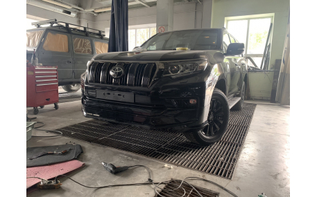 Накладки на бампера Toyota Land Cruiser Prado 150