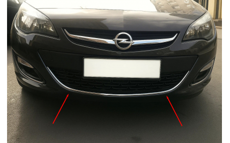 Хром накладки Opel Astra J