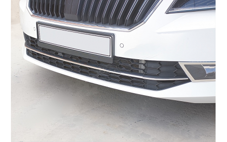 Хром накладки Skoda Superb