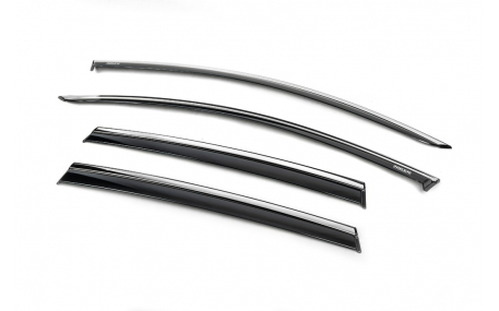 Дефлекторы окон Renault Clio 2012-2019