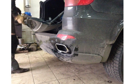 Насадка на глушитель BMW X5 E70