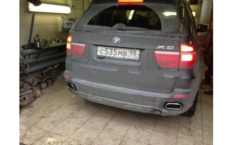 Насадка на глушитель BMW X5 E70