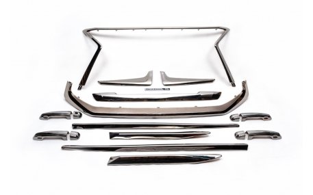 Накладки на бампера Toyota Land Cruiser 200