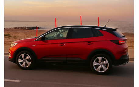 Хром накладки Opel Grandland X