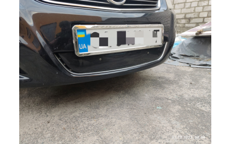 Зимняя накладка на решетку Opel Zafira B