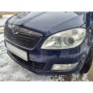 Зимняя накладка на решетку Skoda Fabia