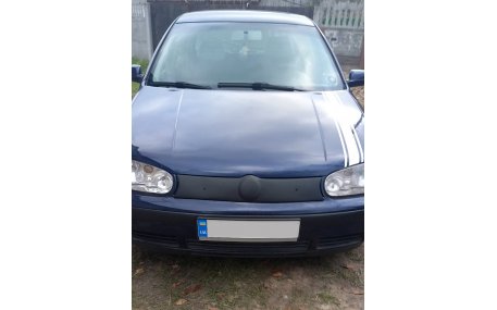 Зимняя накладка на решетку Volkswagen Golf 4