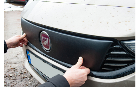 Зимняя накладка на решетку Fiat Tipo