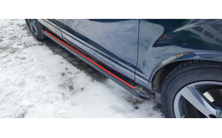 Подножки Audi Q7
