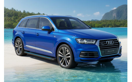 Подножки Audi Q7