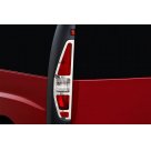 Хром накладки Fiat Doblo