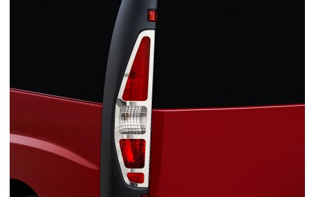 Хром накладки Fiat Doblo