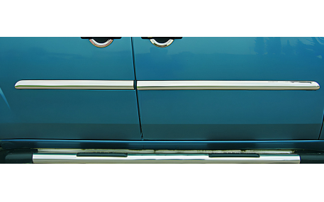 Хром накладки Fiat Doblo
