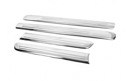 Хром накладки Fiat Doblo