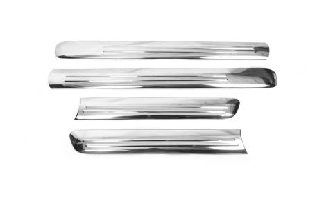 Хром накладки Fiat Doblo