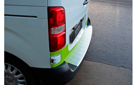 Накладка на задний бампер Citroen Jumpy