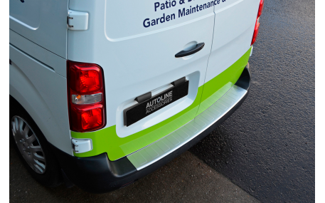 Накладка на задний бампер Citroen Jumpy