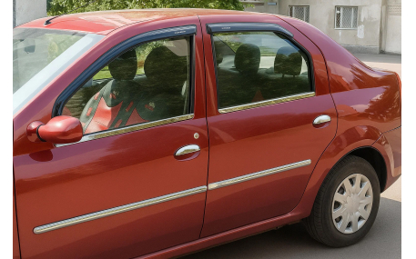 Хром накладки Renault Logan