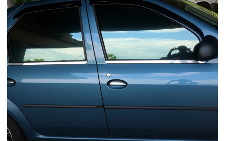 Хром накладки Renault Logan