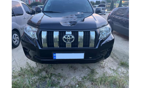Хром накладки Toyota Land Cruiser Prado 150