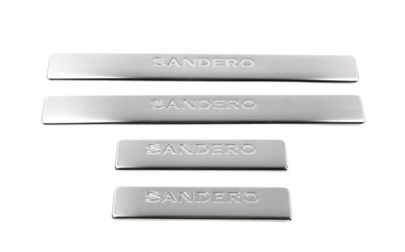 Накладки на пороги Renault Sandero