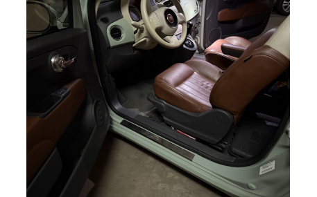 Накладки на пороги Fiat 500