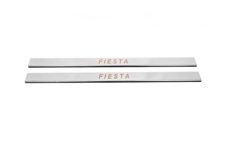 Накладки на пороги Ford Fiesta