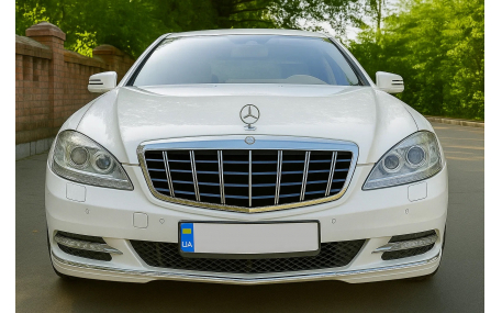 Решетка радиатора Mercedes S-class W221 2009-2012