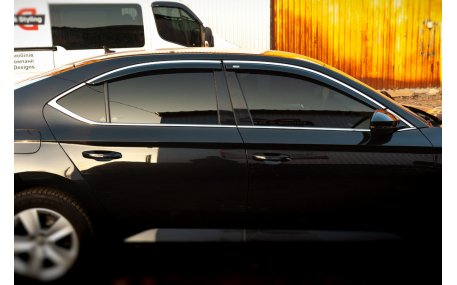 Дефлекторы окон Skoda Superb