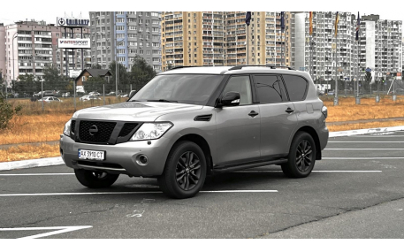 Подножки Nissan Patrol Y62