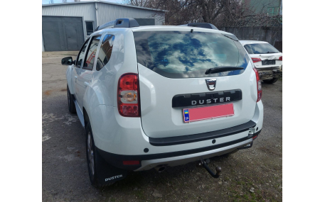 Накладка на задний бампер Renault Duster