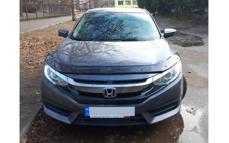Дефлектор капота Honda Civic  