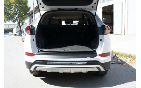 Накладка на задний бампер Hyundai Tucson 2015-2018