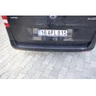 Накладка на задний бампер Mercedes Vito W447