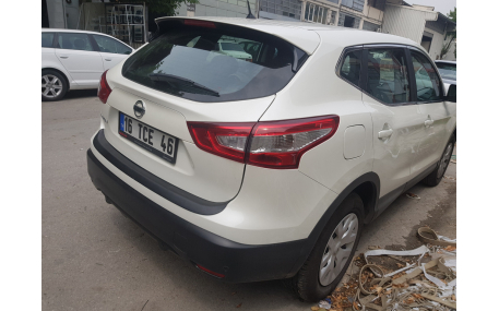 Накладка на задний бампер Nissan Qashqai J11 2014-2017