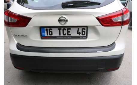 Накладка на задний бампер Nissan Qashqai J11 2014-2017