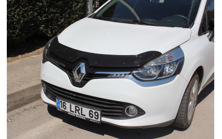 Дефлектор капота Renault Clio 2012-2019
